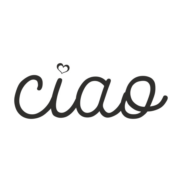 Adesivi Murali: Ciao