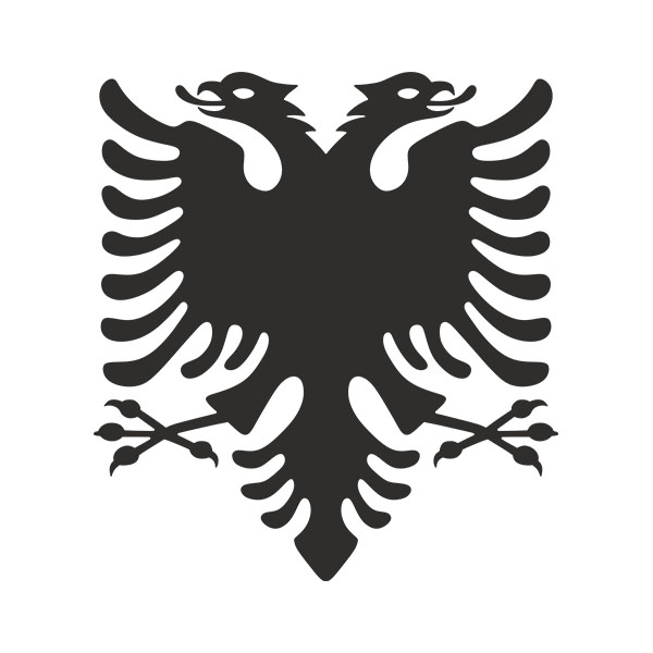 Adesivi Murali: Stemma dell'Albania