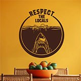 Adesivi Murali: Respect the locals 2 2