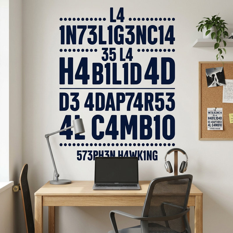 Adesivi Murali: Geroglifico Intelligenza