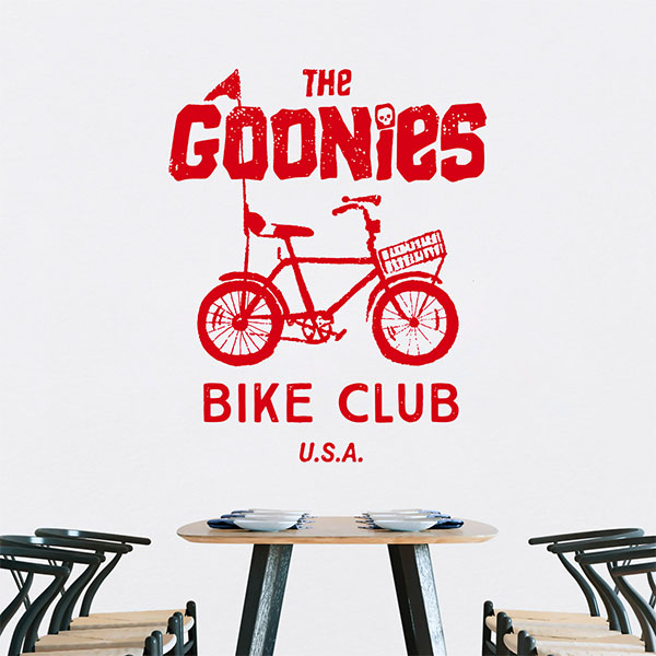 Adesivi Murali: The Goonies bike club