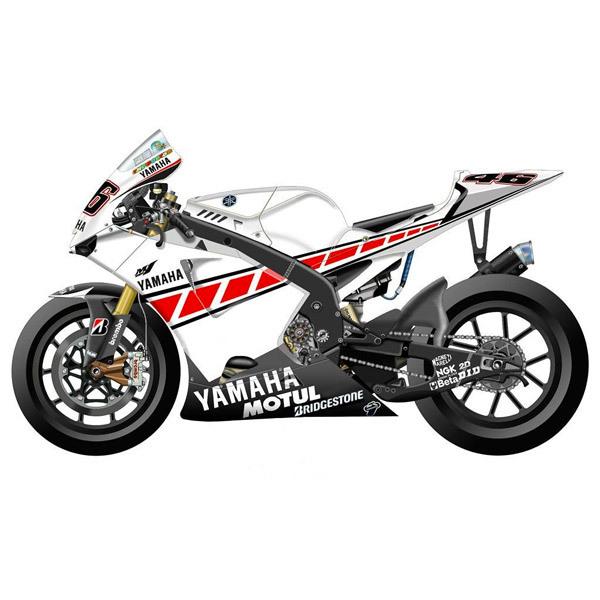 Adesivi per Auto e Moto: Kit Yamaha 50th Anniversary Valencia 2005