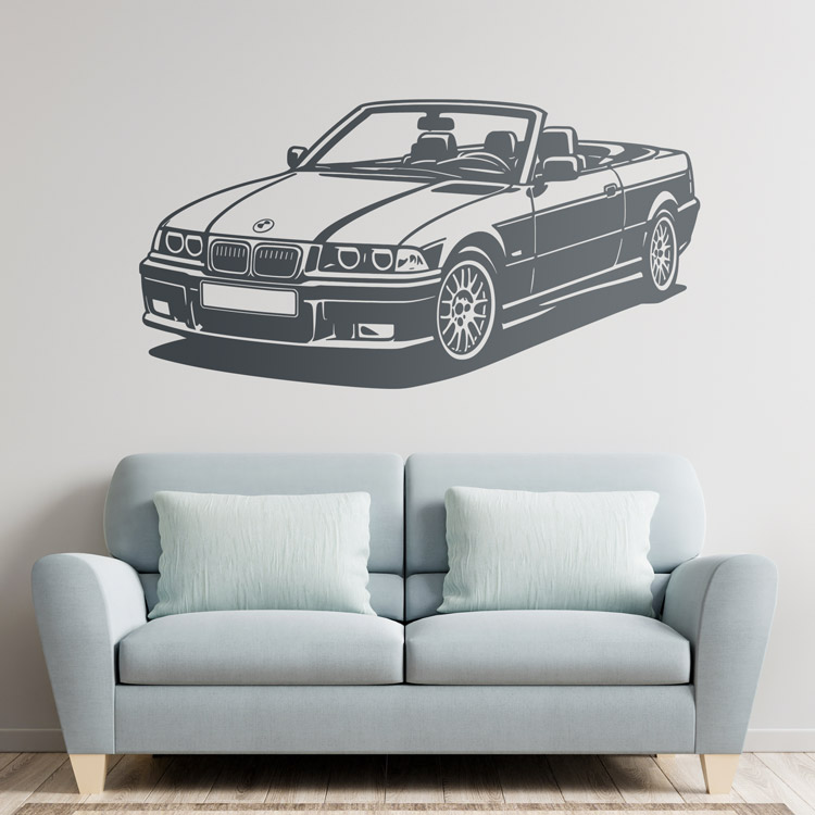 Adesivi Murali: BMW Modello M3 Cabrio