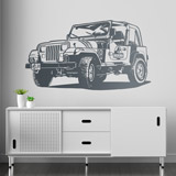 Adesivi Murali: Jeep Wrangler Jurassic Park 2