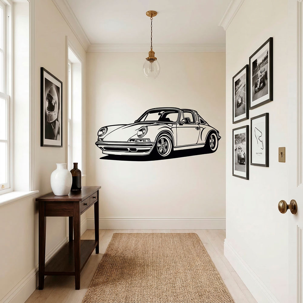 Adesivi Murali: Porsche 911 Cabrio