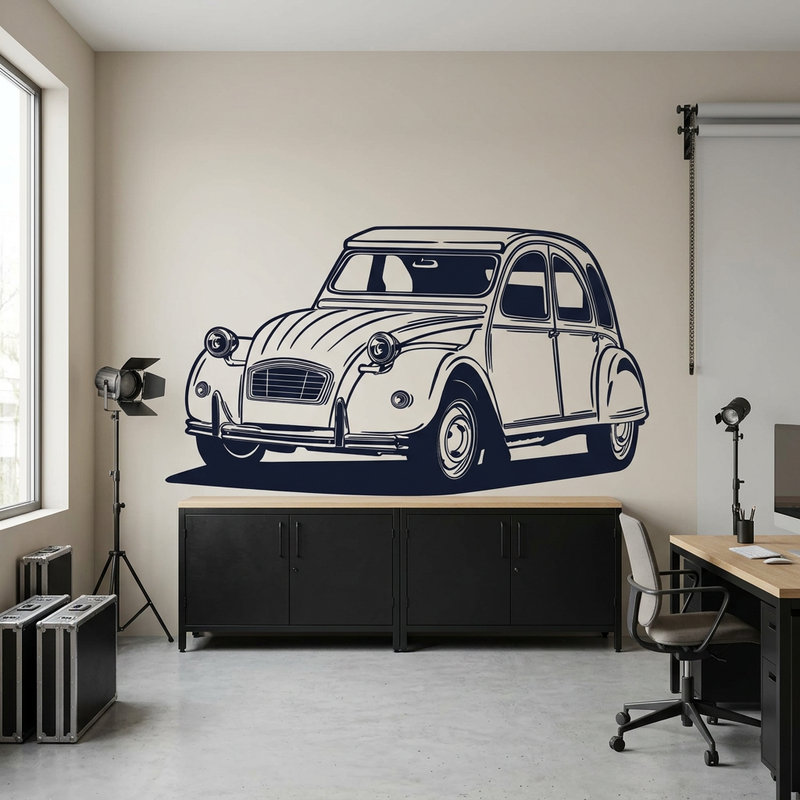 Adesivi Murali: Citro&euml;n 2CV