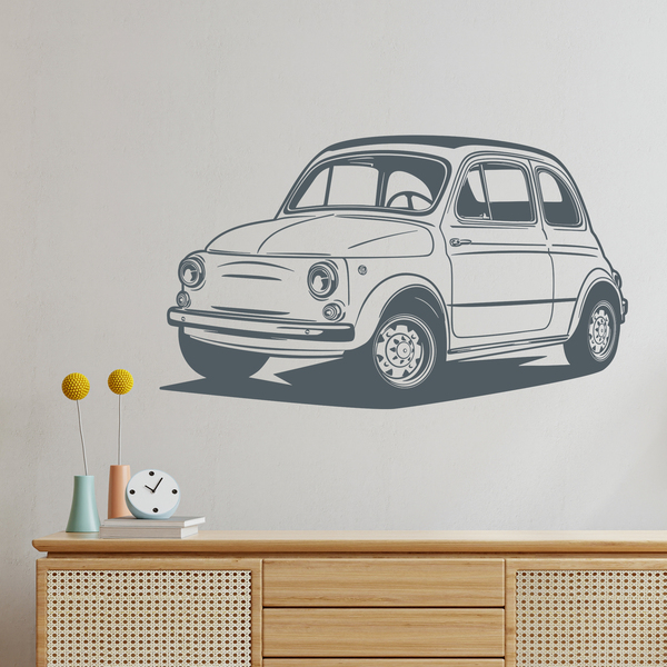 Adesivi Murali: Fiat 500