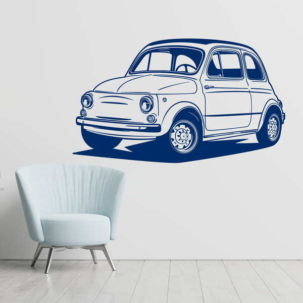 Adesivi Murali: Fiat 500