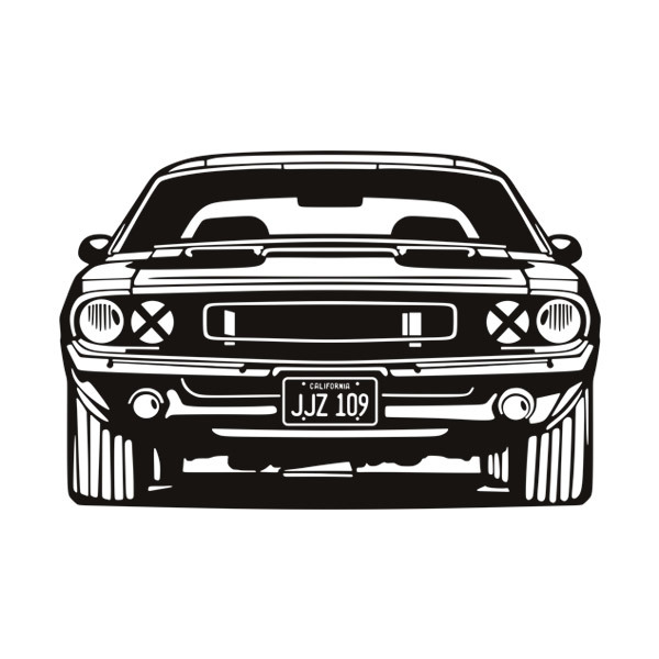 Adesivi Murali: Ford Mustang Bullit