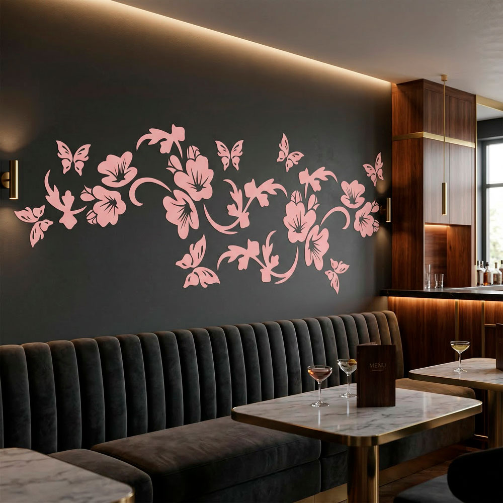 Adesivi Murali: Estia Floreale