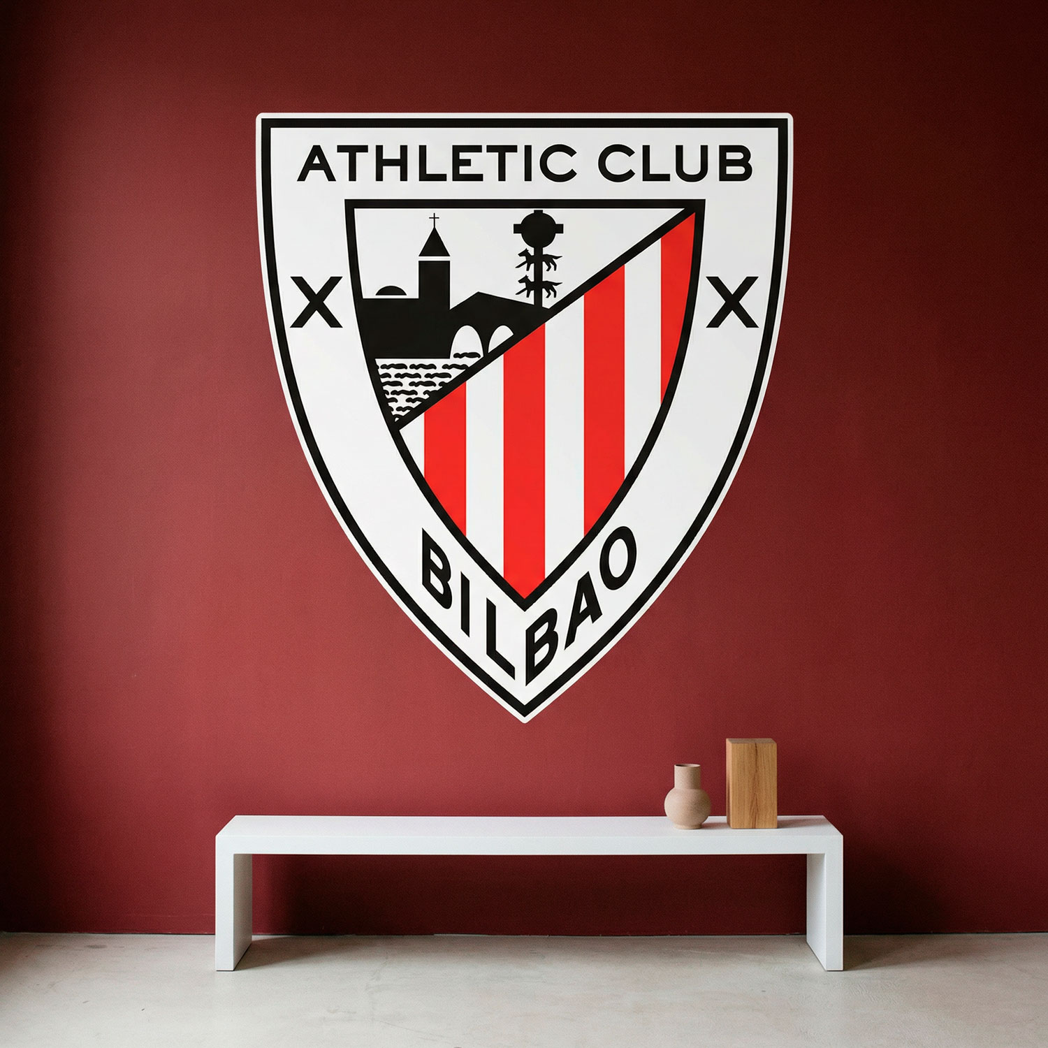 Adesivi Murali: Scudo Athletic Club Bilbao