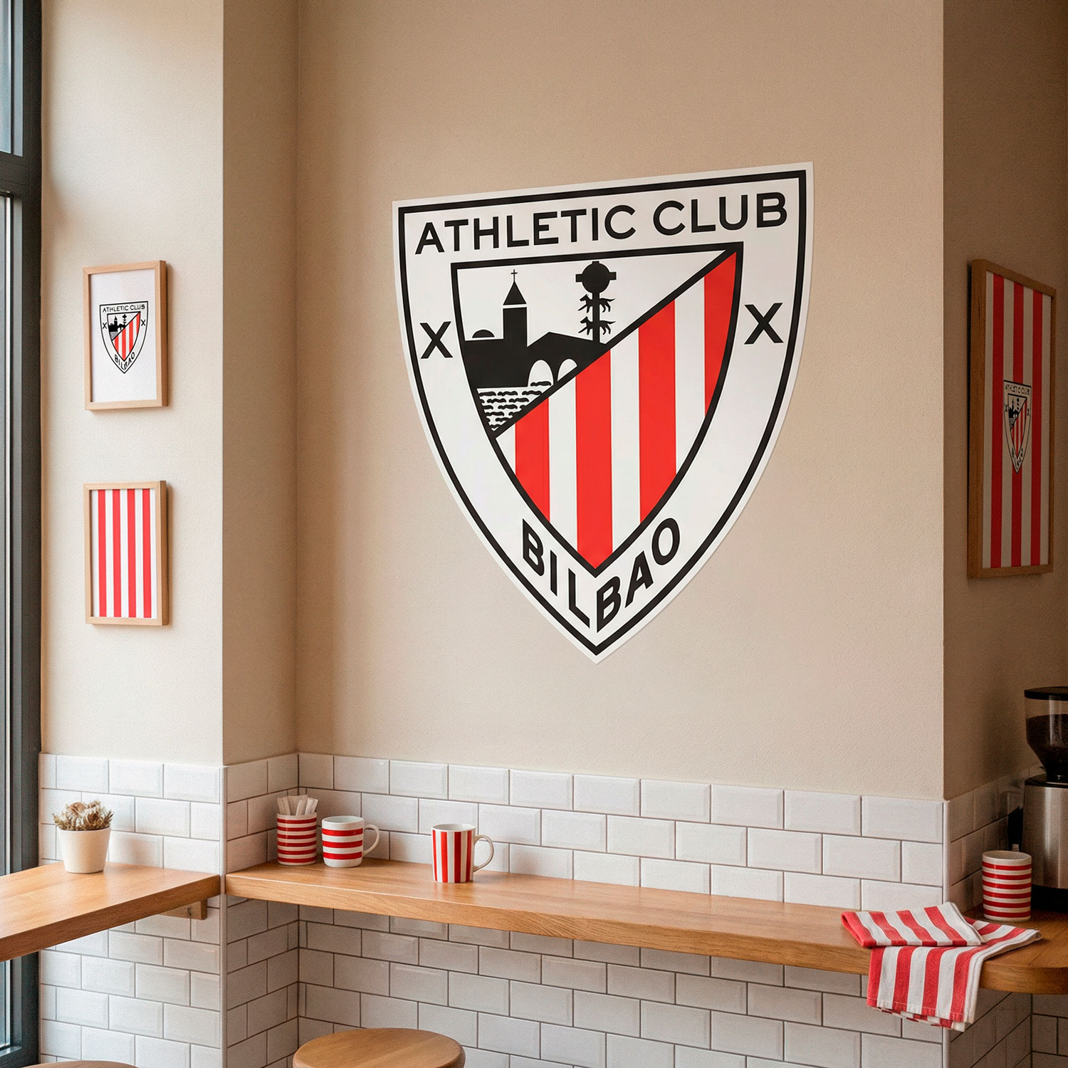 Adesivi Murali: Scudo Athletic Club Bilbao