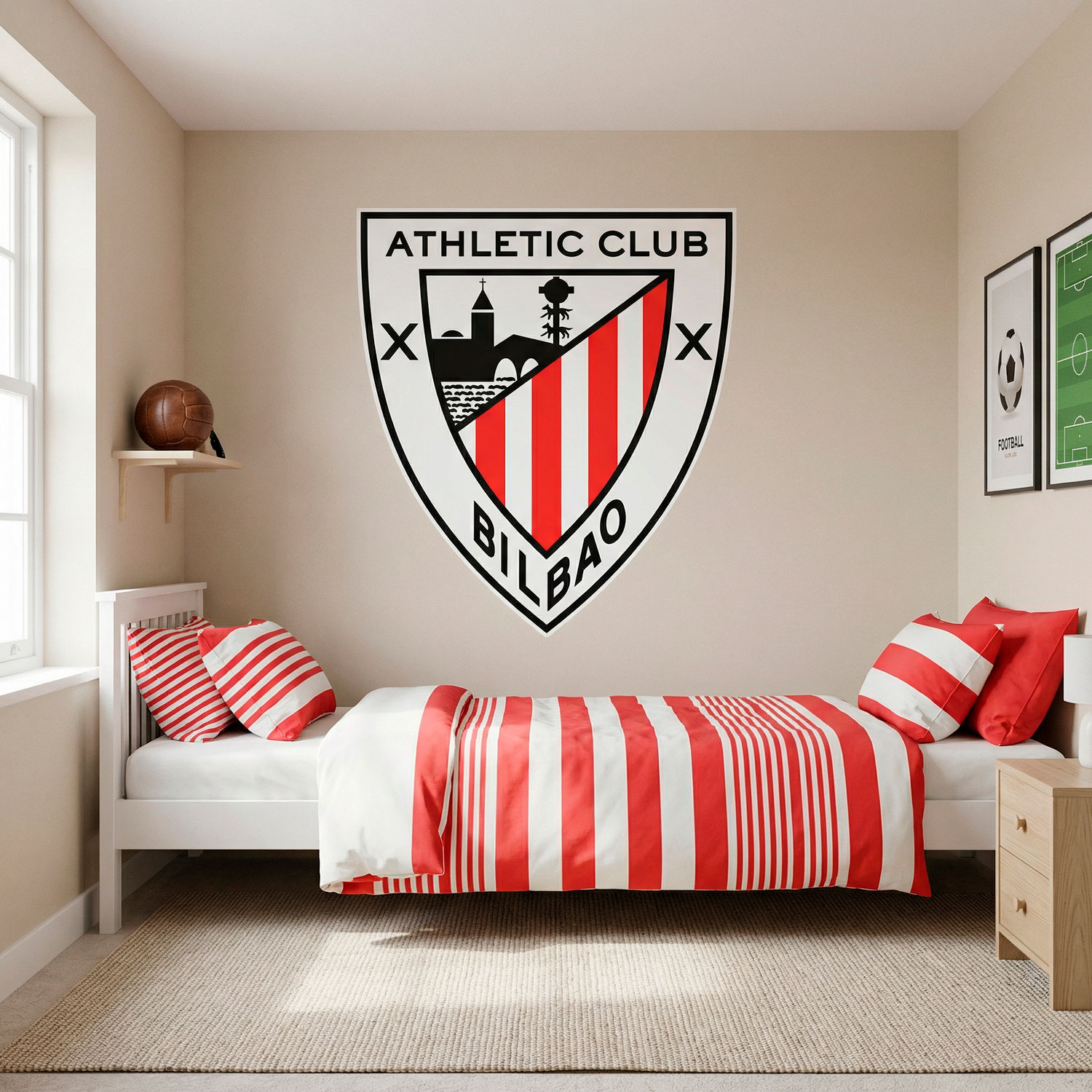 Adesivi Murali: Scudo Athletic Club Bilbao