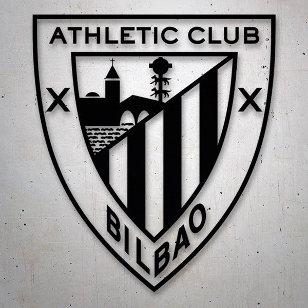 Adesivi per Auto e Moto: Scudo Athletic Club Bilbao