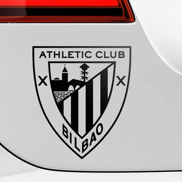Adesivi per Auto e Moto: Scudo Athletic Club Bilbao