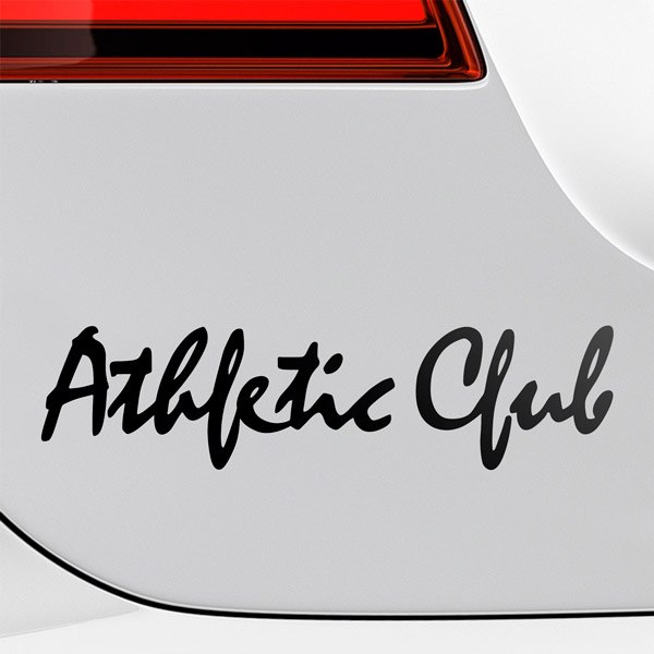 Adesivi per Auto e Moto: Athletic Club