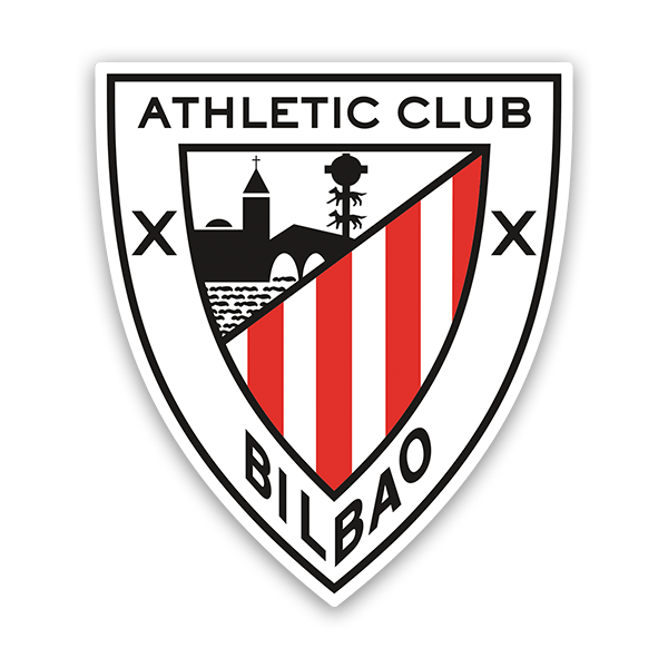 Adesivi per Auto e Moto: Scudo Athletic Club Bilbao II