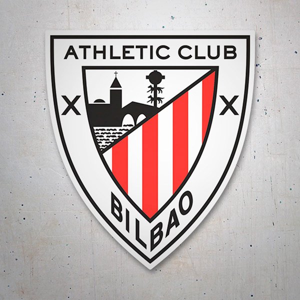 Adesivi per Auto e Moto: Scudo Athletic Club Bilbao II