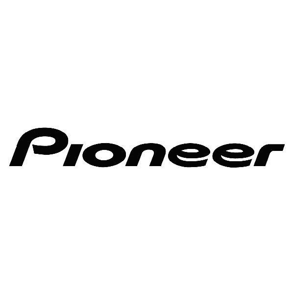 Adesivi per Auto e Moto: Pioneer con Tipografia Moderna