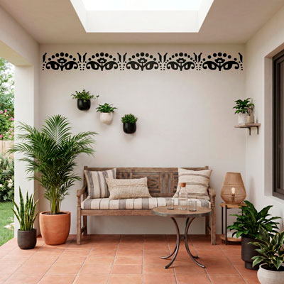 Bordi per muro Giardino 6/9