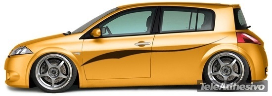 Adesivi per Auto e Moto: Kit bandas 35