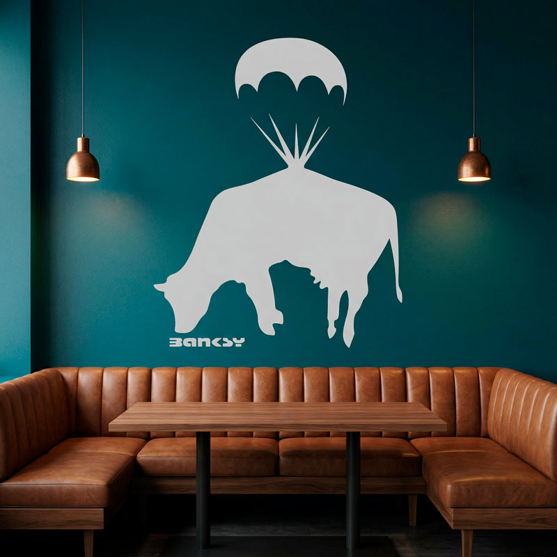Banksy, Mucca Volante 4/8