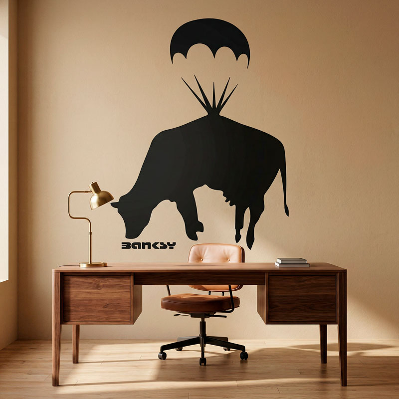 Banksy, Mucca Volante 5/8