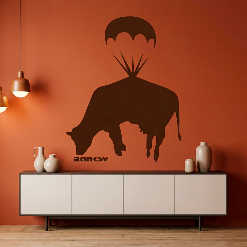 Banksy, Mucca Volante 6/8
