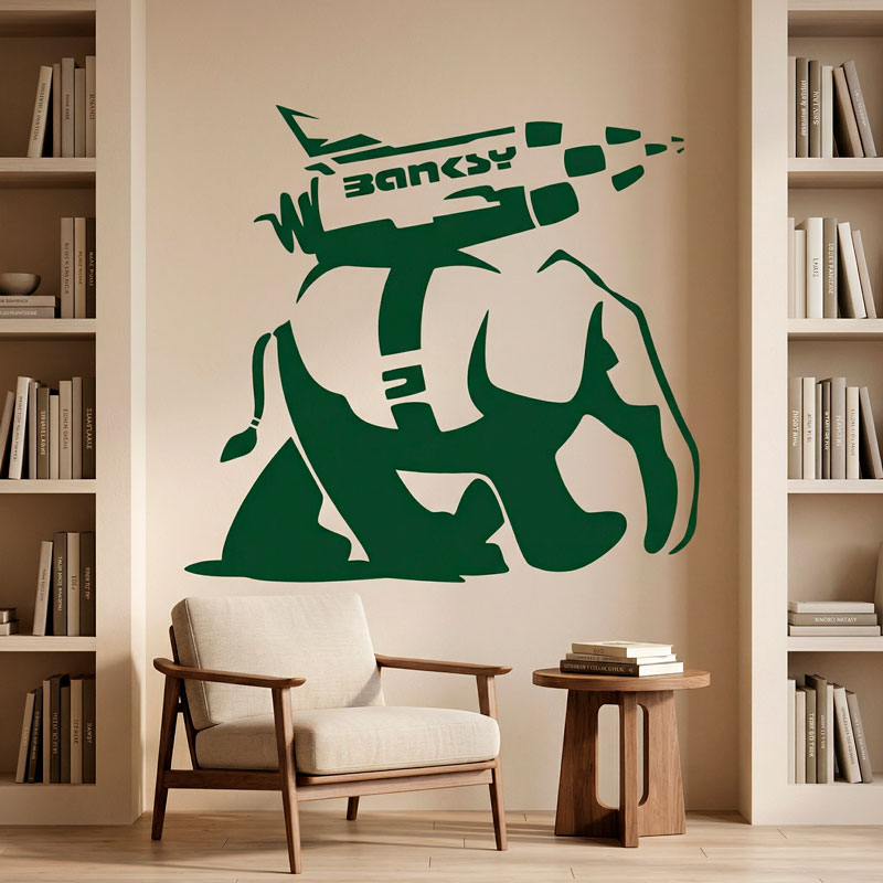 Banksy, Elefante a Razzo 2/9