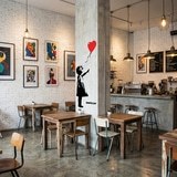 Adesivi Murali: Banksy, Ragazza con il Palloncino 16