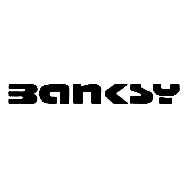 Adesivi Murali: Banksy, Testo