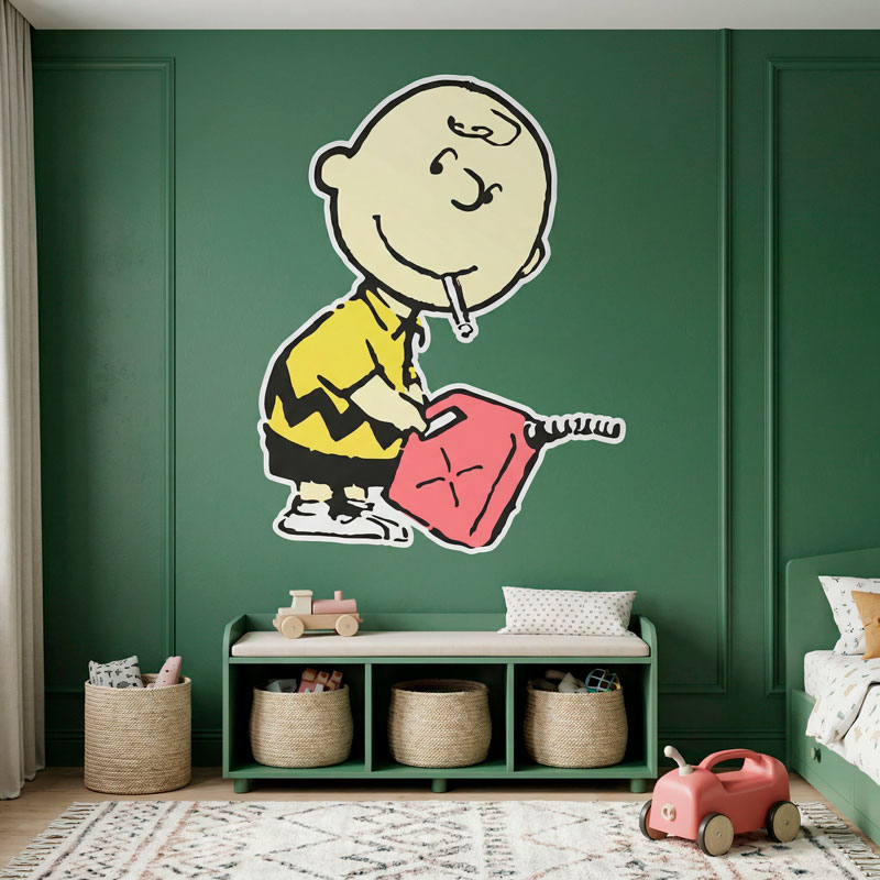 Banksy, Charlie Brown Benzina 2