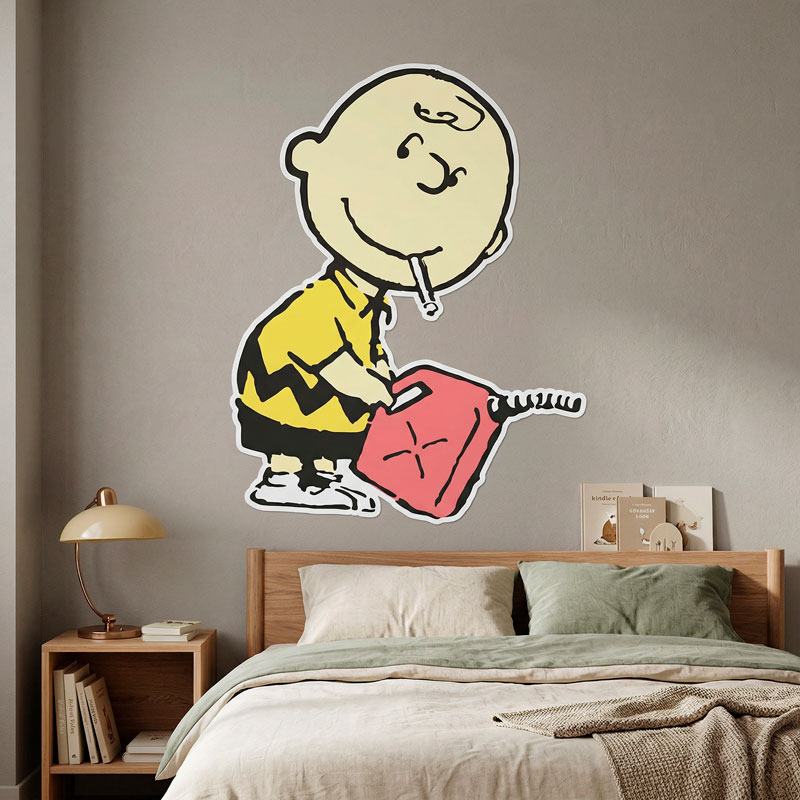 Banksy, Charlie Brown Benzina 4