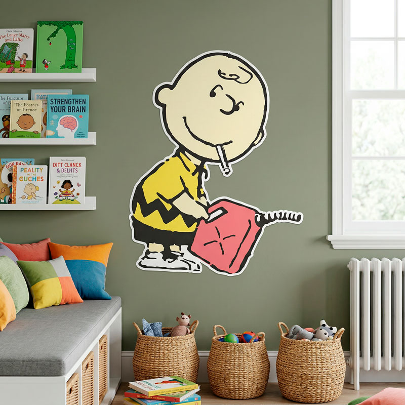 Banksy, Charlie Brown Benzina 6