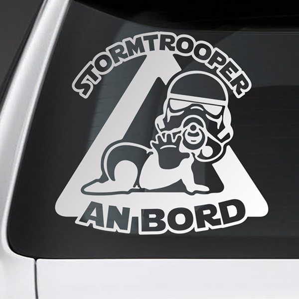 Adesivi per Auto e Moto: Stormtrooper a bordo tedesco