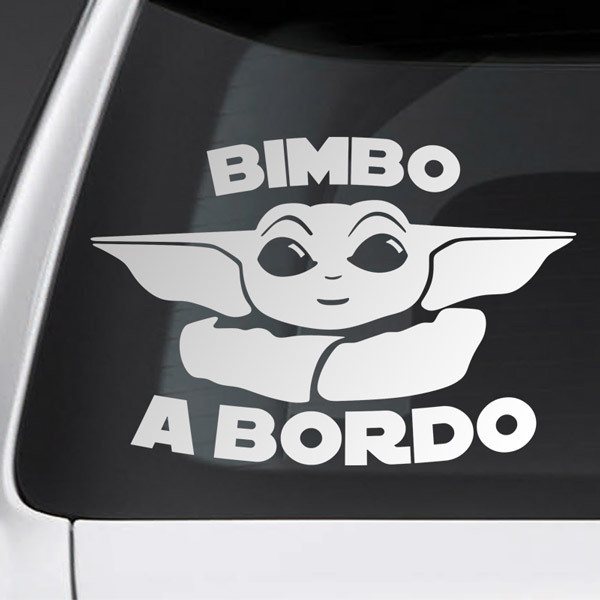 Bimbo a bordo Baby Yoda 1/1