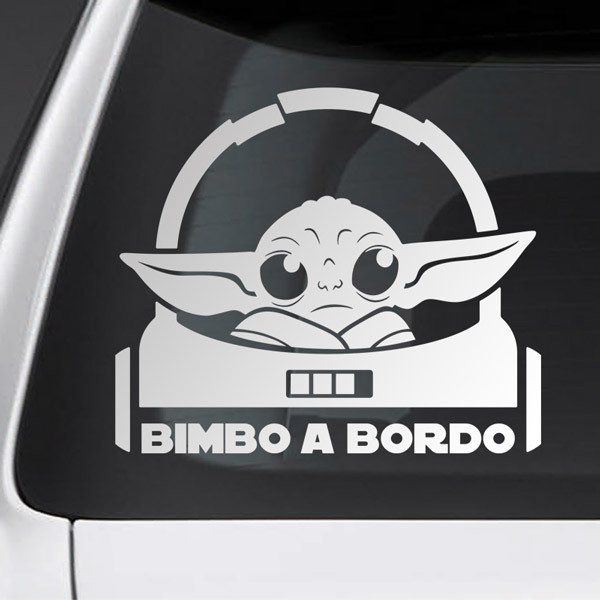 Bimbo a bordo Baby Yoda 1/1