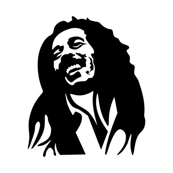 Adesivi Murali: Bob Marley