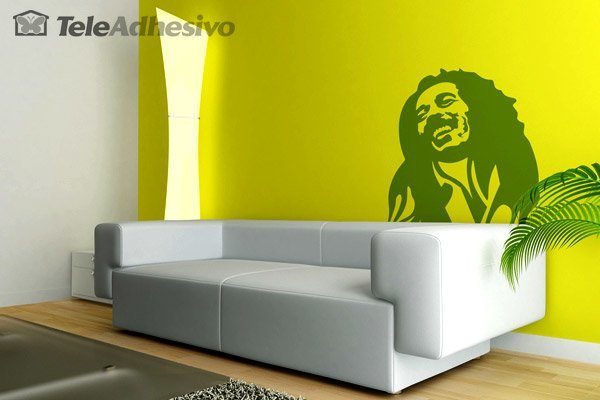 Adesivi Murali: Bob Marley