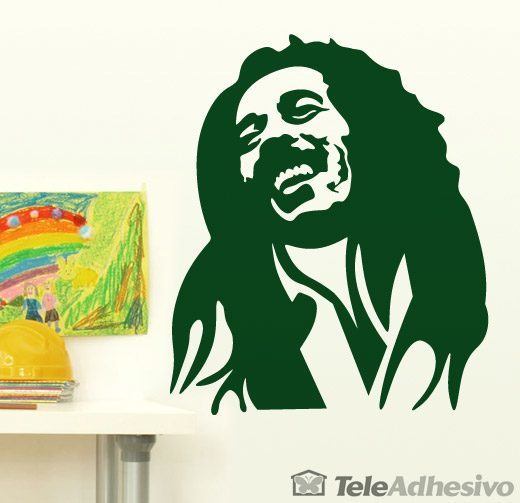 Adesivi Murali: Bob Marley
