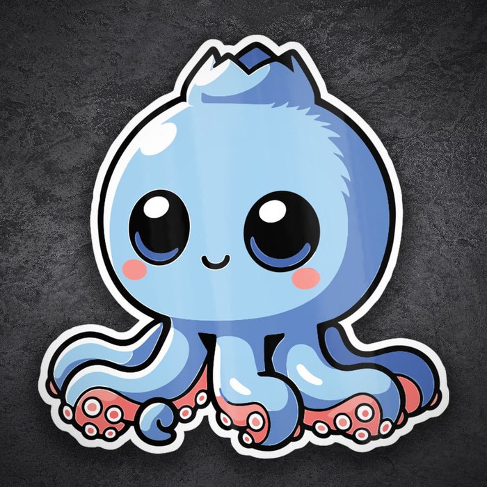 Adesivi per Auto e Moto: Blueberrinni Octopussini
