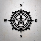 Adesivi per Auto e Moto: Rosa dei Venti Mirada 2