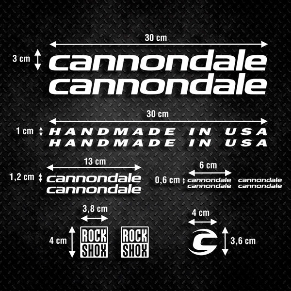 Adesivi per Auto e Moto: Moto Kit MTB Cannondale