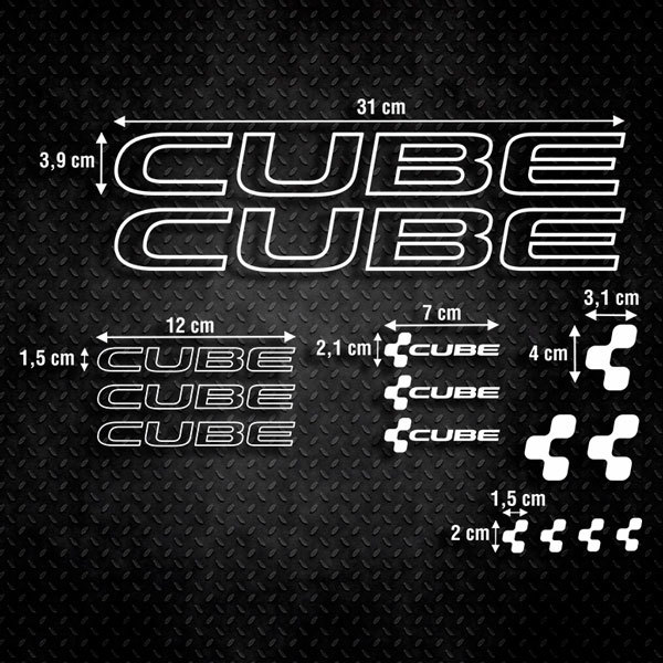 Adesivi per Auto e Moto: Moto Kit MTB Cube Special