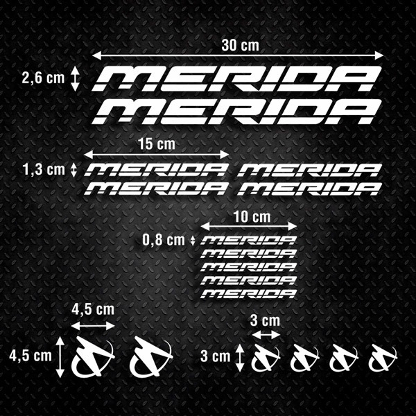 Adesivi per Auto e Moto: Moto Set17X MTB Merida Road 0