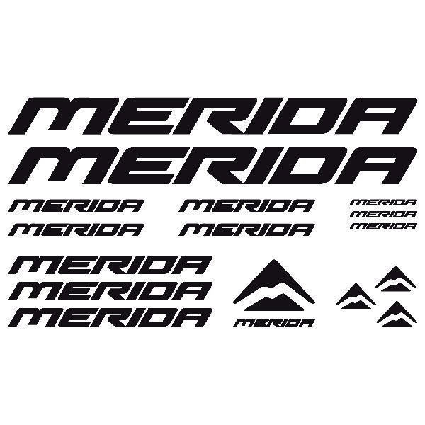 Adesivi per Auto e Moto: Moto Set16X MTB Merida