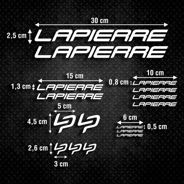 Adesivi per Auto e Moto: Moto Set 16X MTB Lapierre