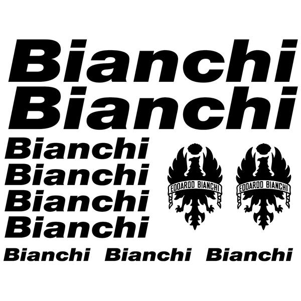Adesivi per Auto e Moto: Moto Set 11X Bianchi