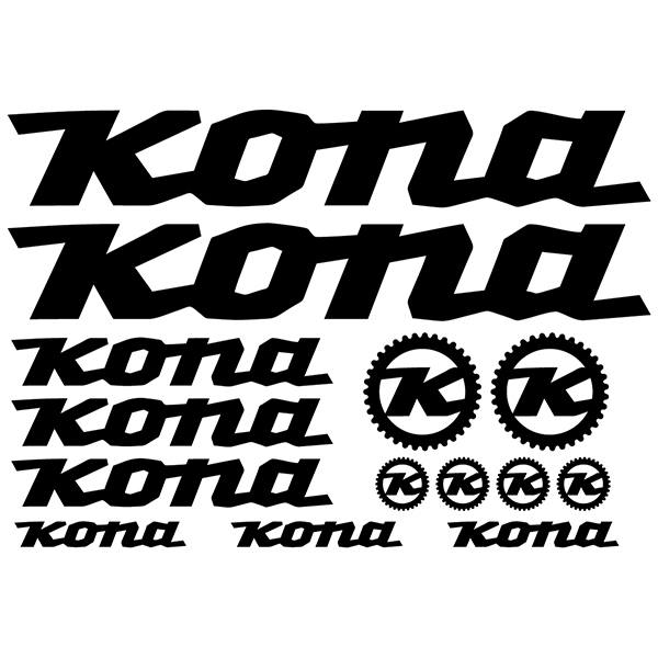 Adesivi per Auto e Moto: Moto Kit MTB Kona