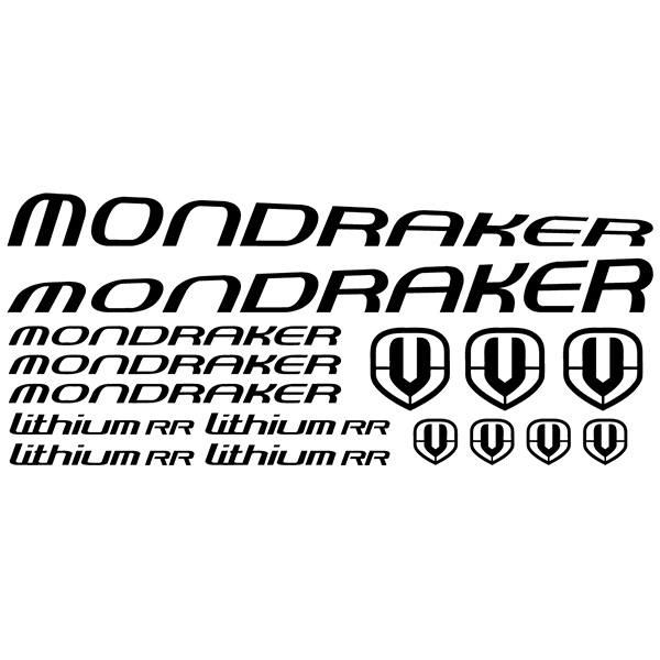 Adesivi per Auto e Moto: Moto Set 16X MTB Mondraker Carbon